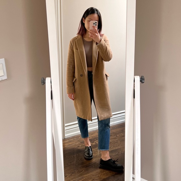 Group by Babaton Aritzia Wool Coat - Picture 1 of 10
